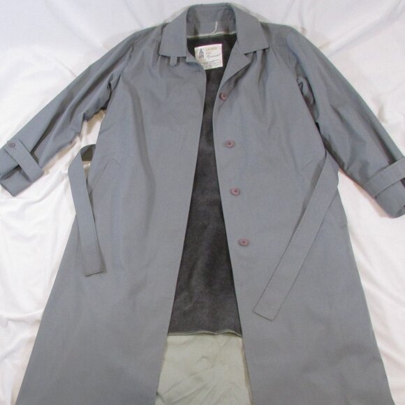 VINTAGE Early 1970s London Fog Maincoats Trench Coat Size 10 - Picture 4 of 9